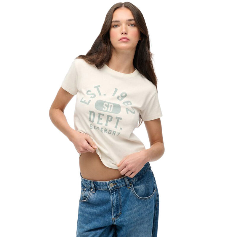 Superdry Athletic Graphic Fitted T-Shirt image number 0